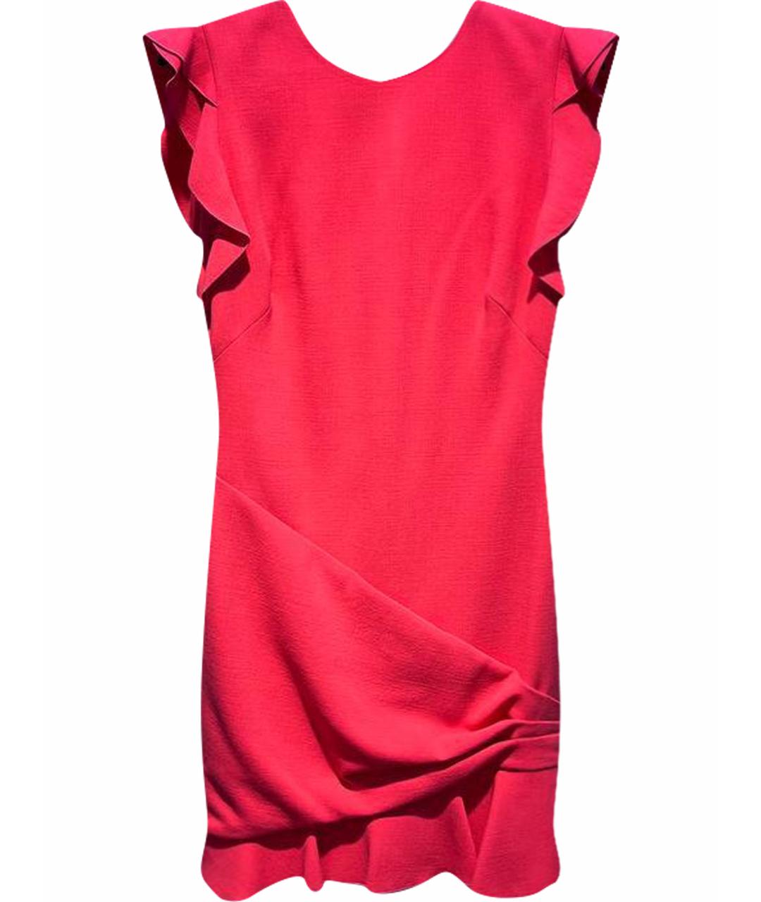 EMILIO PUCCI Розовое шерстяное вечернее платье, фото 1