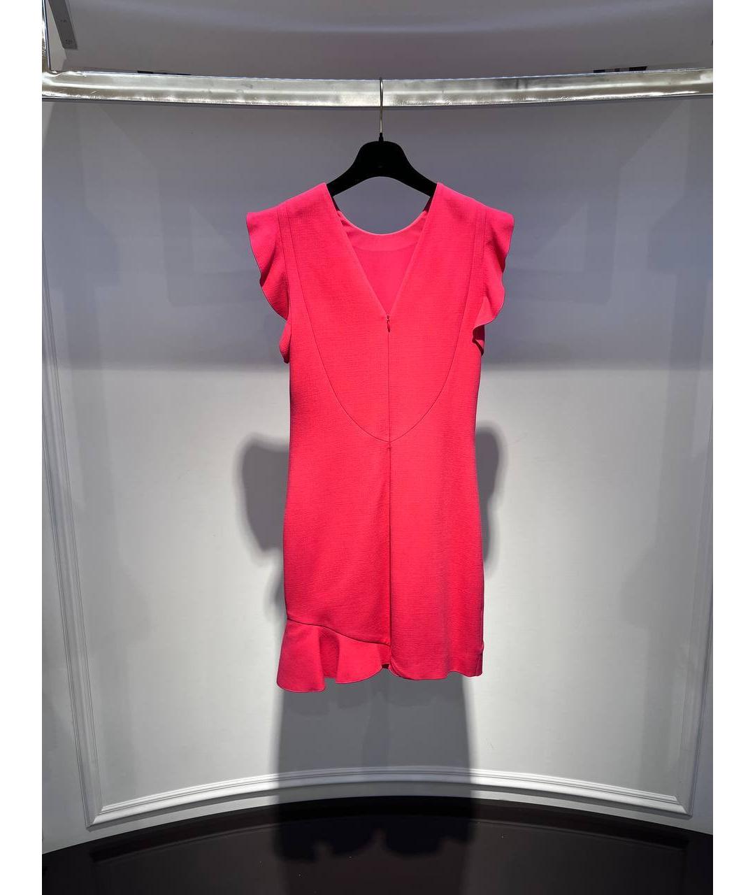 EMILIO PUCCI Розовое шерстяное вечернее платье, фото 3