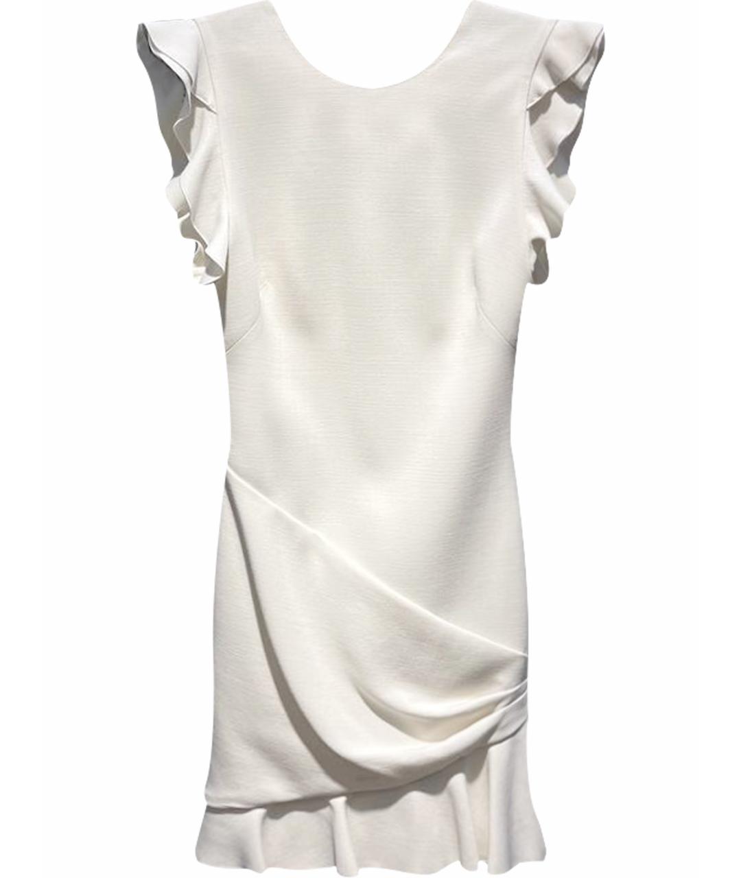 EMILIO PUCCI Белое шерстяное вечернее платье, фото 1