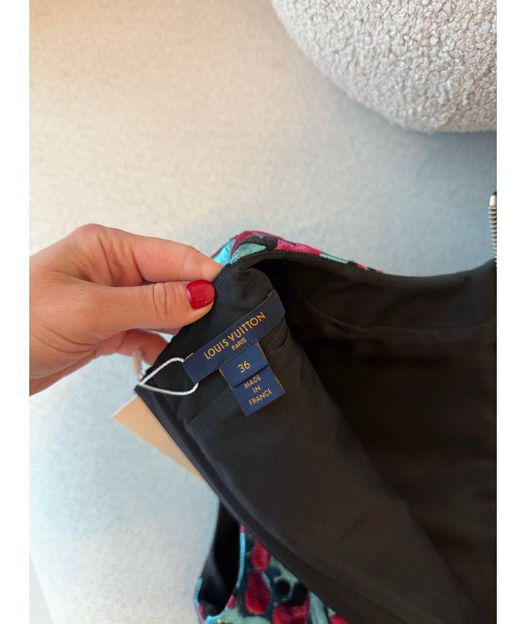 LOUIS VUITTON Мульти сарафан, фото 3