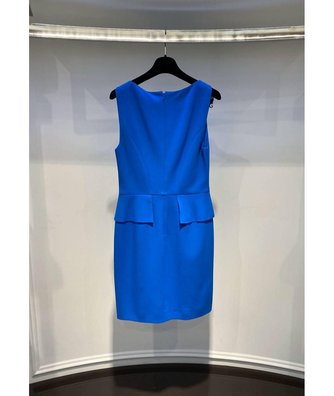 EMILIO PUCCI Синее шерстяное платье, фото 3