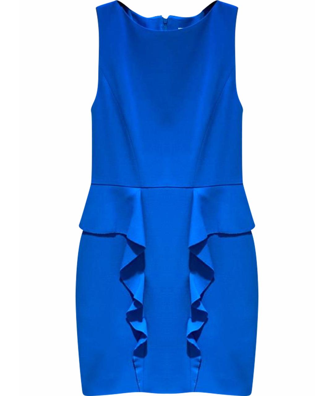 EMILIO PUCCI Синее шерстяное платье, фото 1