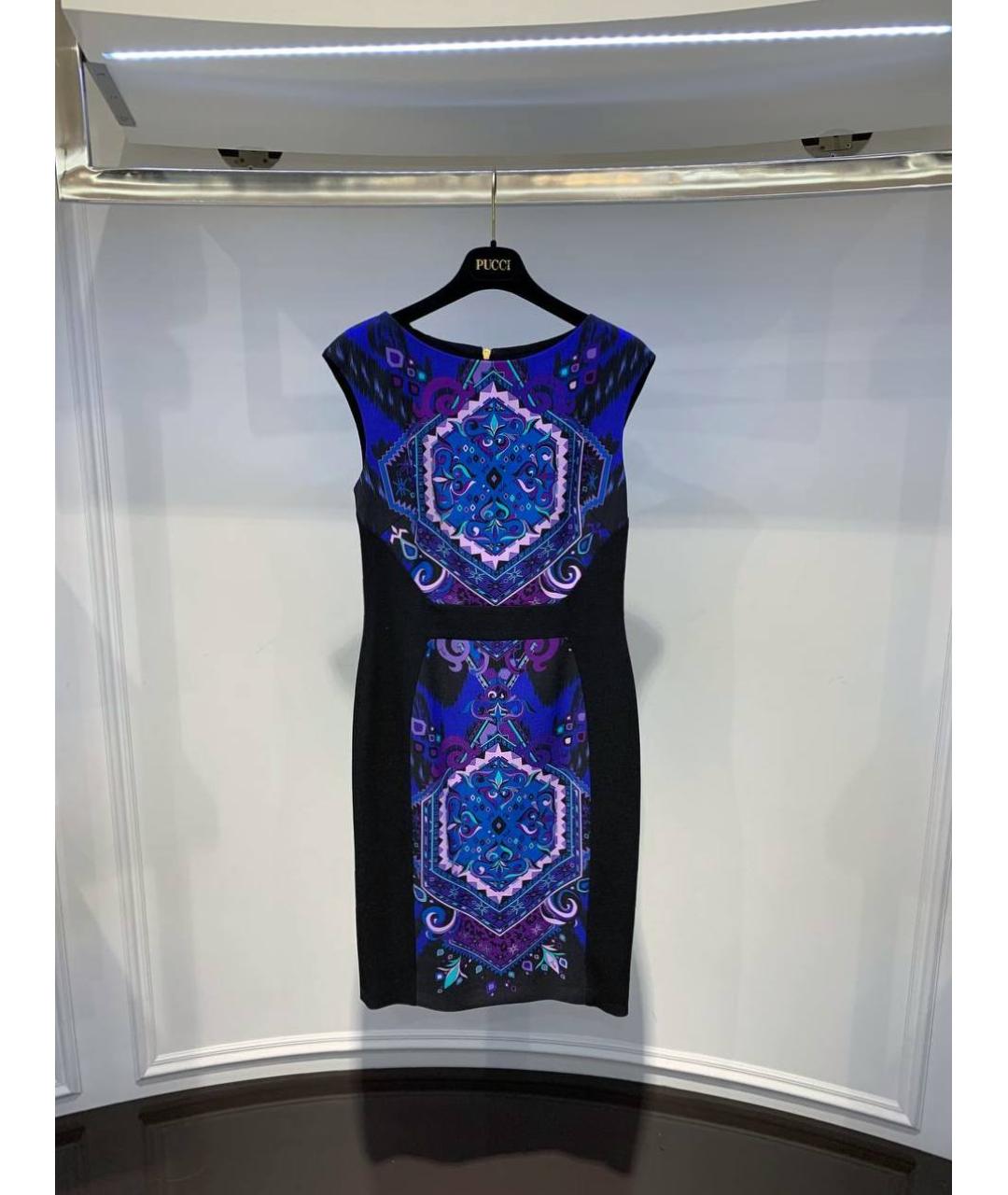 EMILIO PUCCI Мульти шерстяное платье, фото 4
