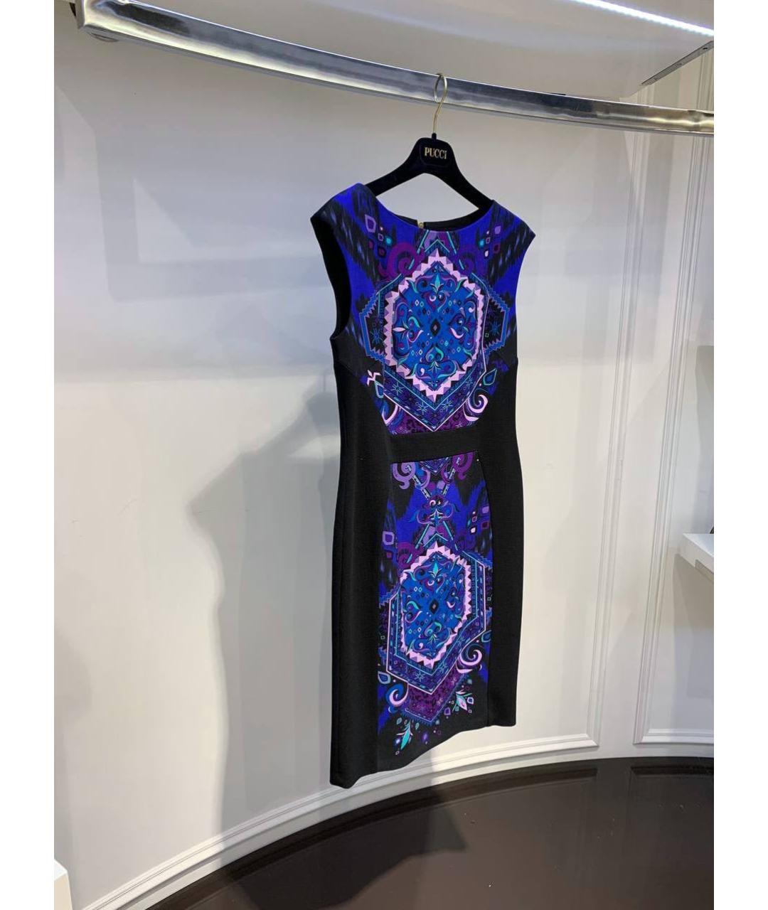EMILIO PUCCI Мульти шерстяное платье, фото 2