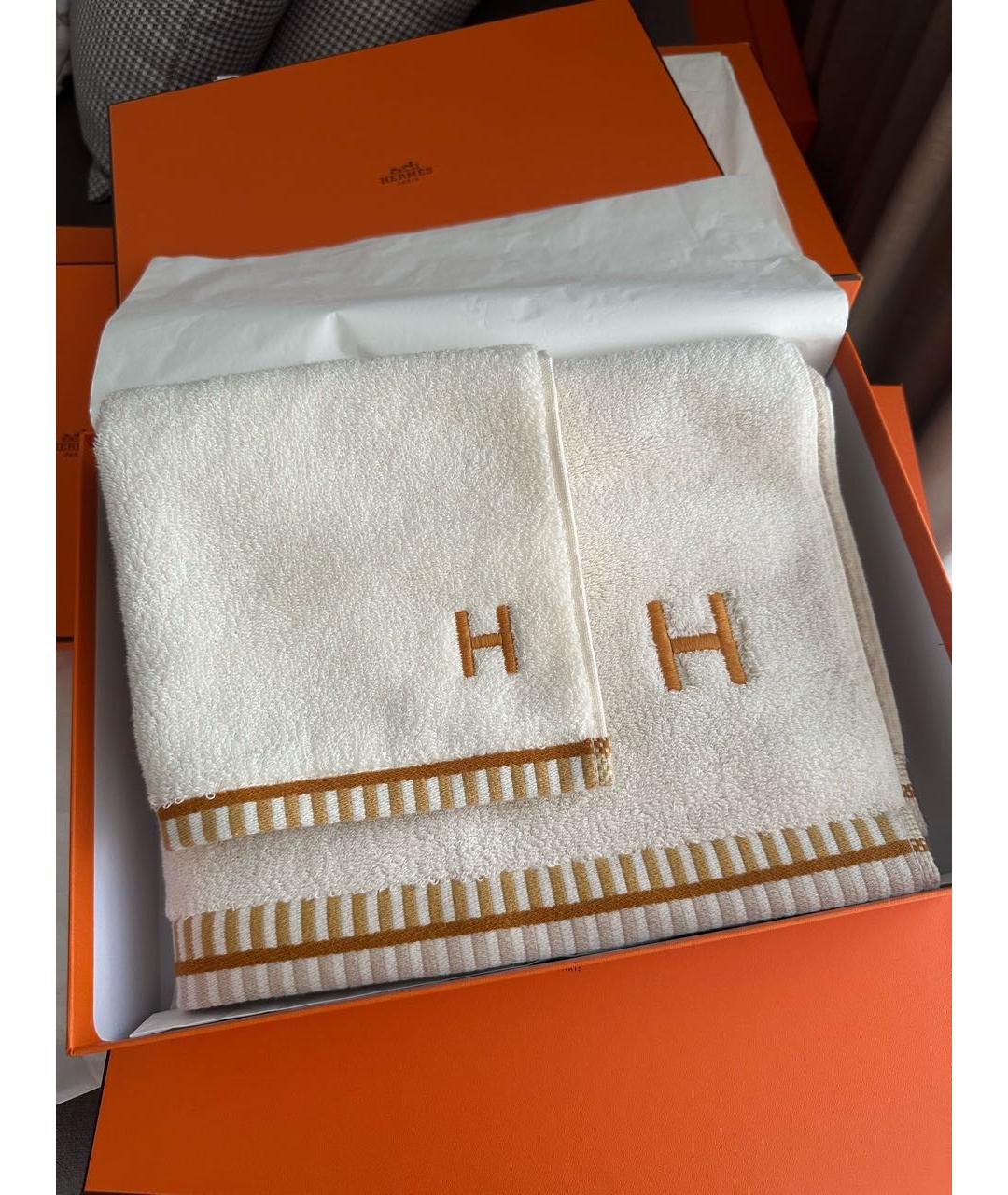 HERMES Хлопковое полотенце, фото 2