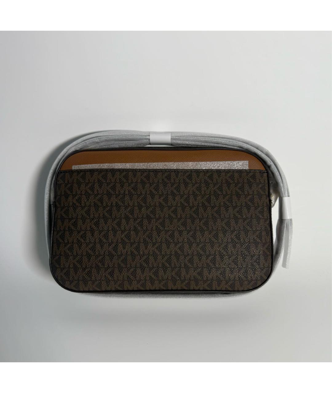 MICHAEL KORS Коричневая сумка через плечо, фото 3