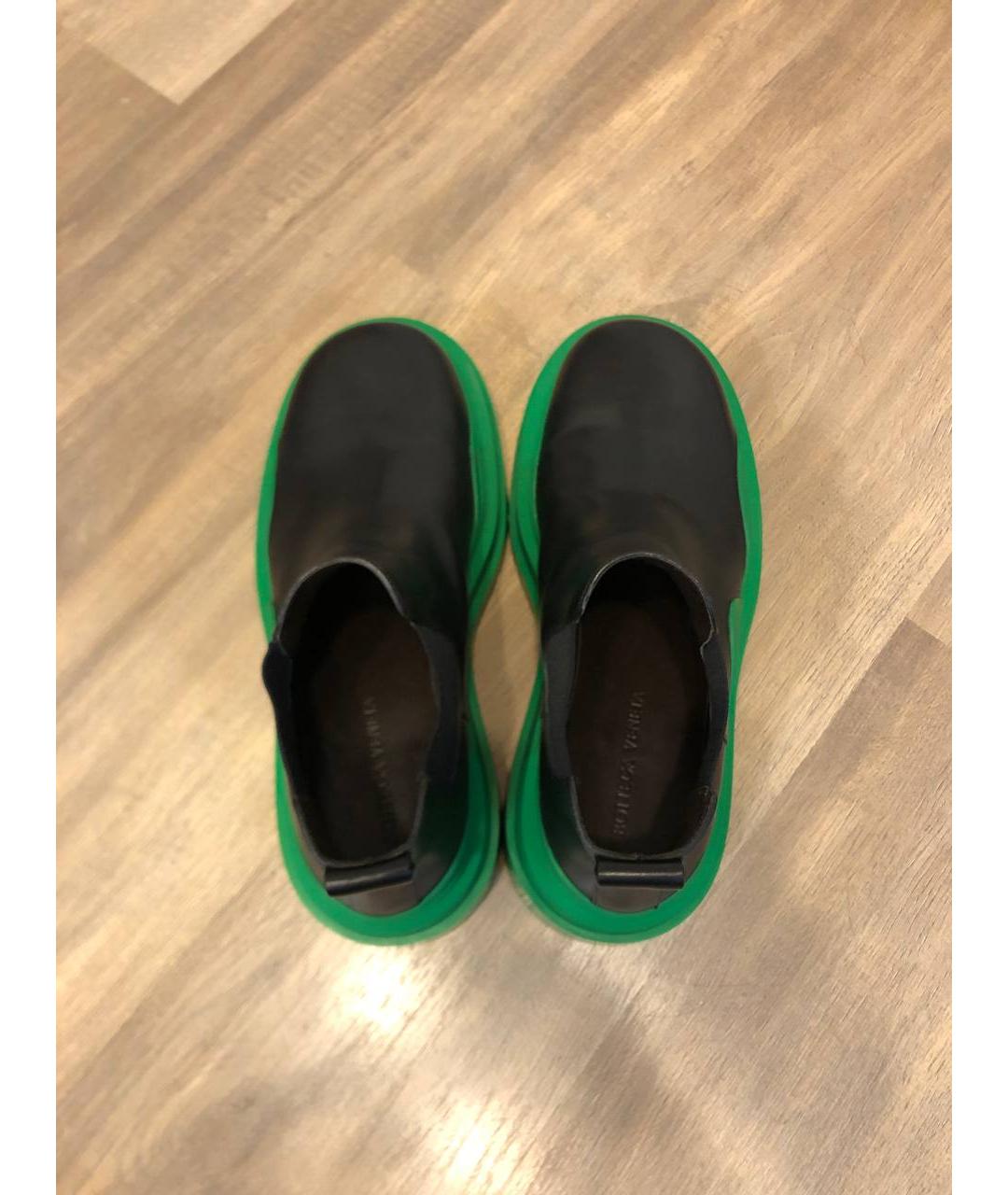 BOTTEGA VENETA Мульти кожаные высокие ботинки, фото 3