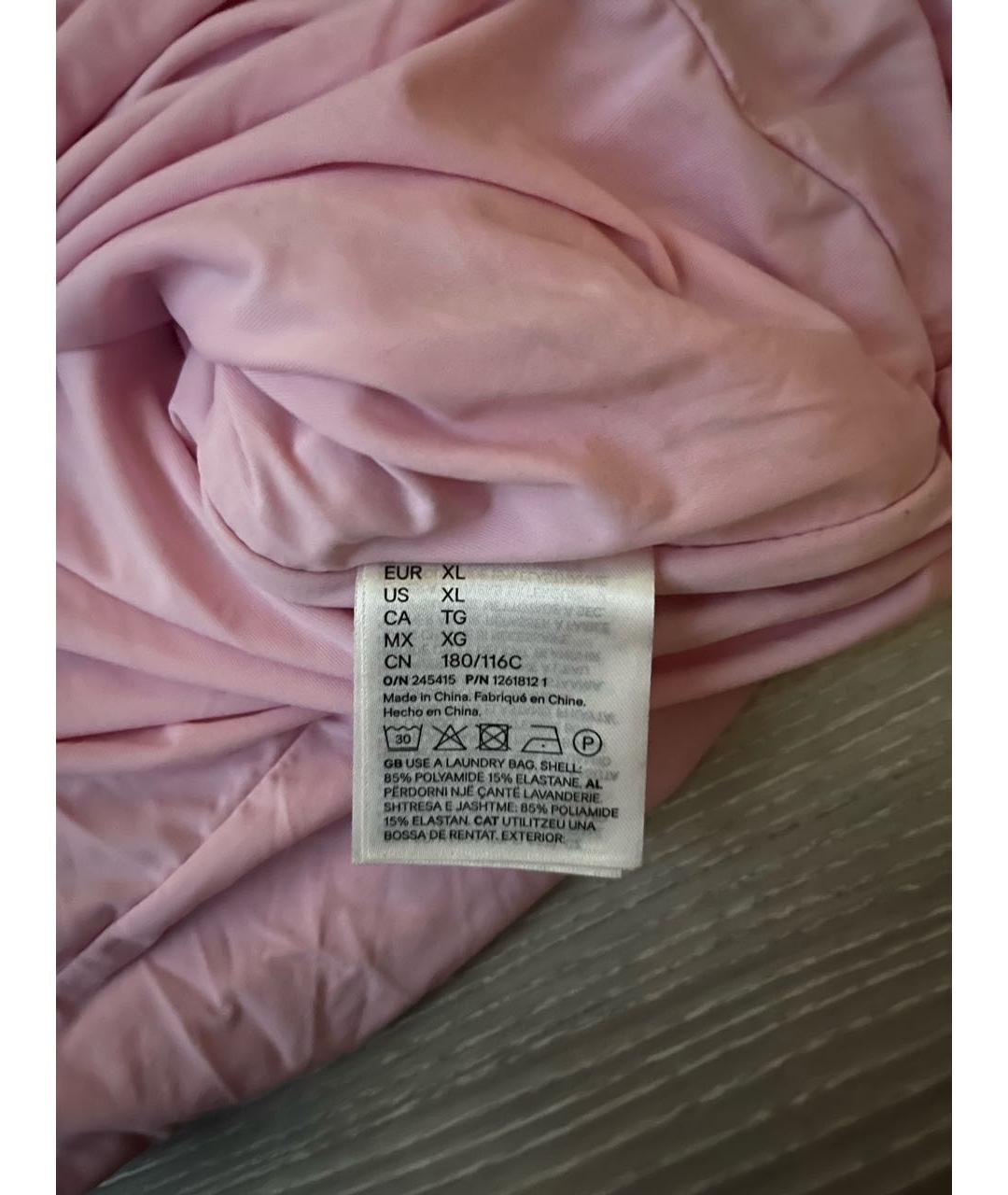 MAGDA BUTRYM Розовое полиамидовое коктейльное платье, фото 6