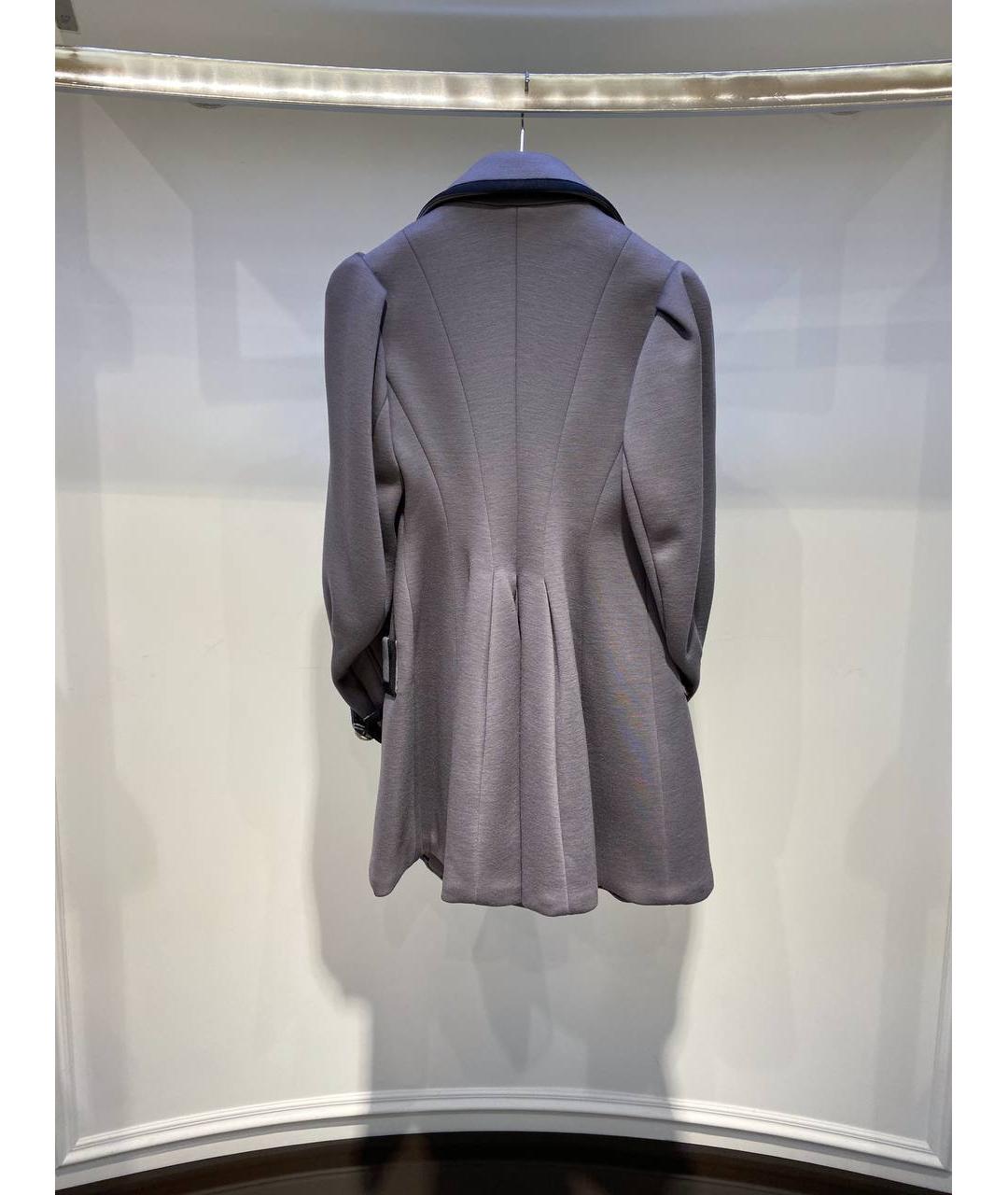 ETRO Серое шерстяное пальто, фото 3