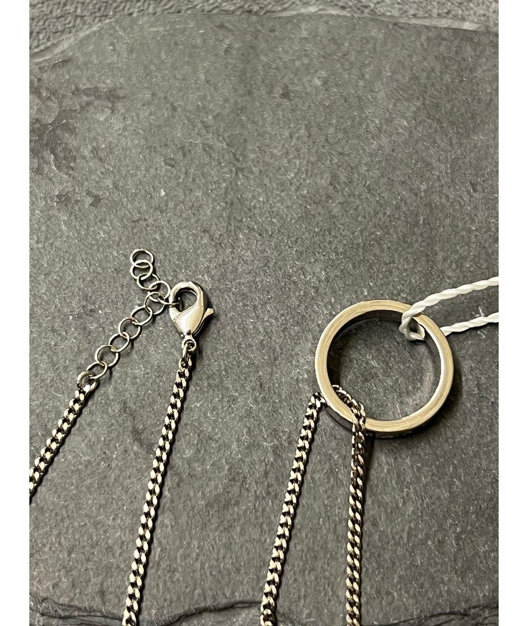 MAISON MARGIELA Серебряная латунная подвеска, фото 4