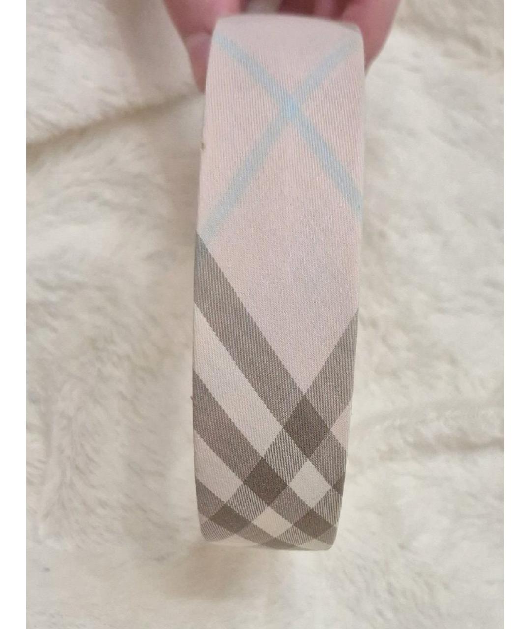 BURBERRY Розовый ободок, фото 8