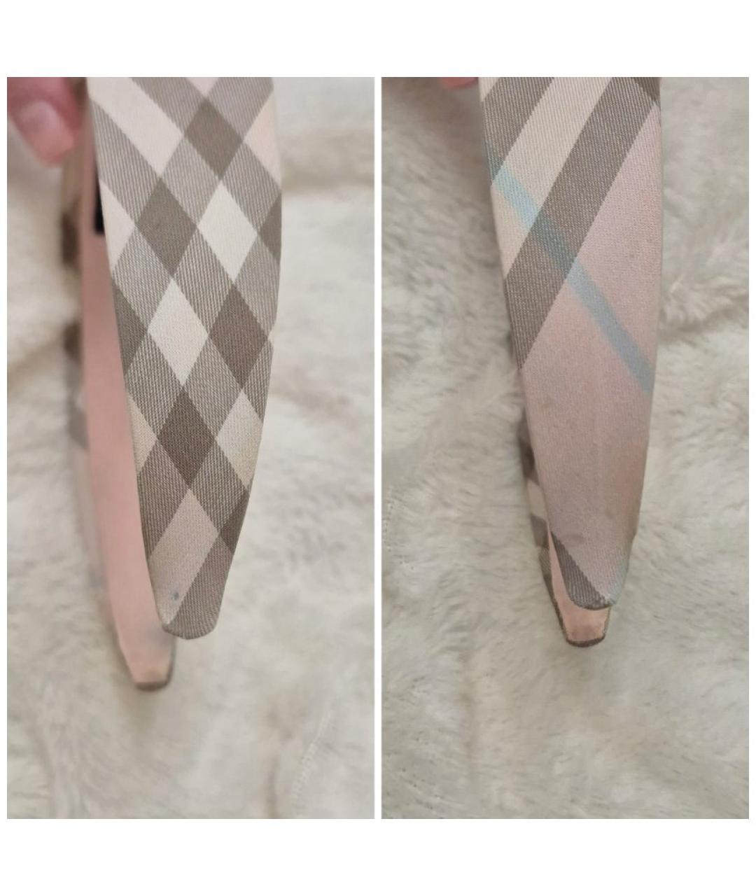 BURBERRY Розовый ободок, фото 9