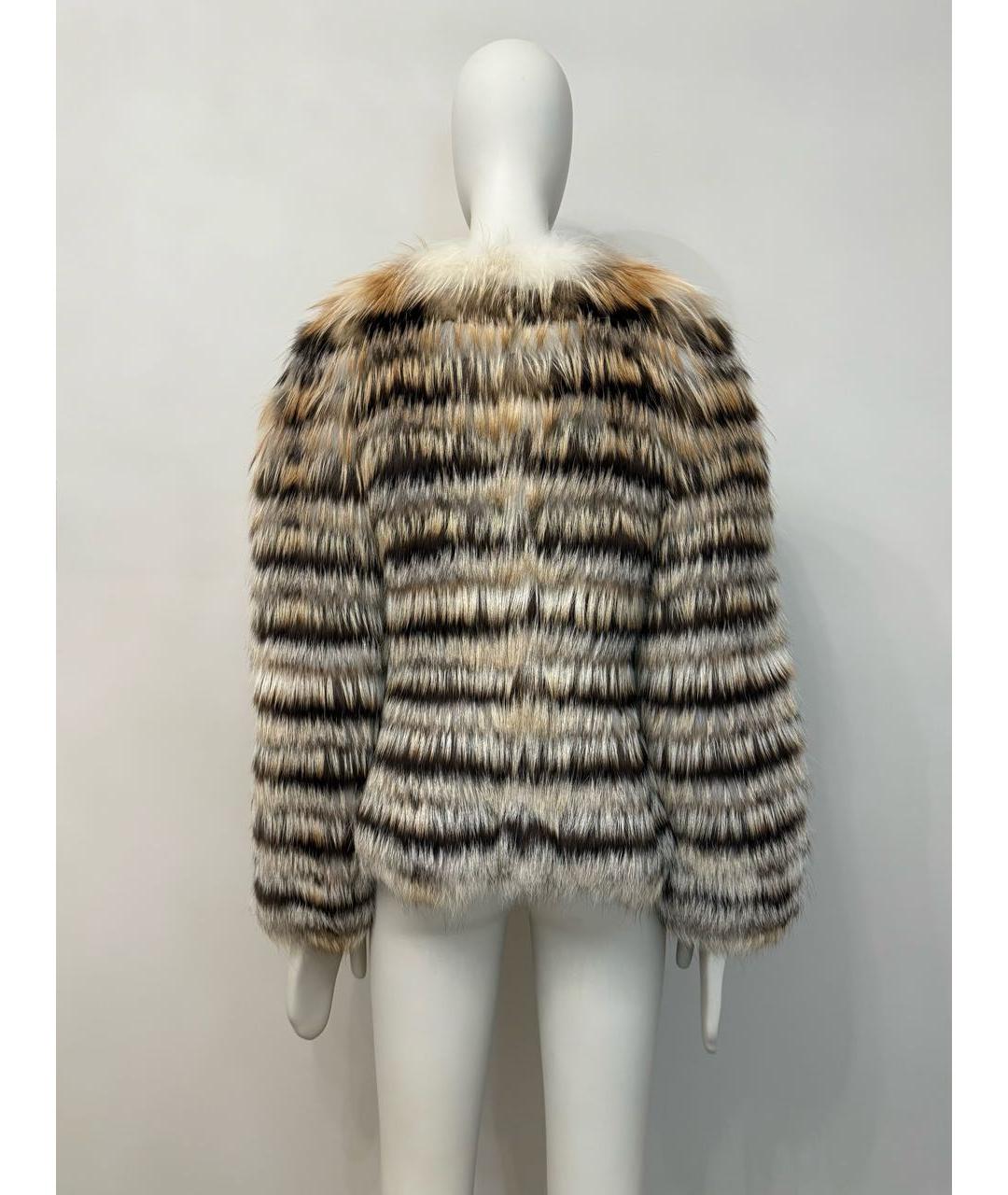 VALENTINO Мульти меховая шуба, фото 2