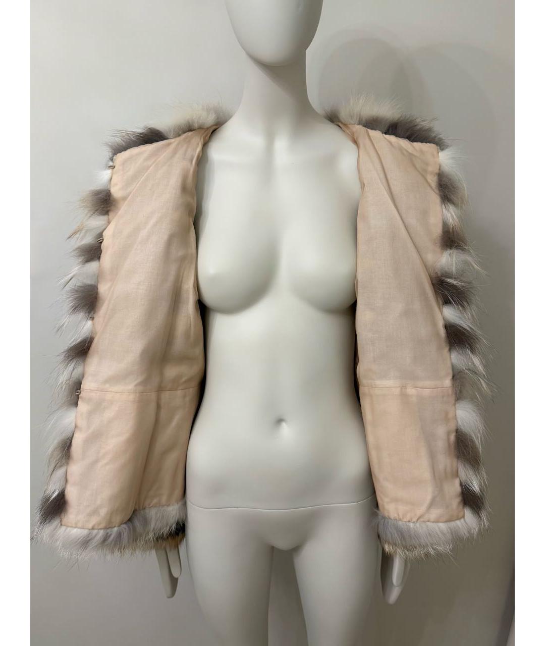 VALENTINO Мульти меховая шуба, фото 8