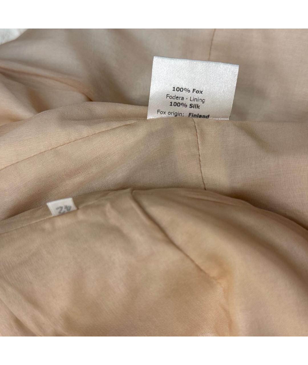 VALENTINO Мульти меховая шуба, фото 7