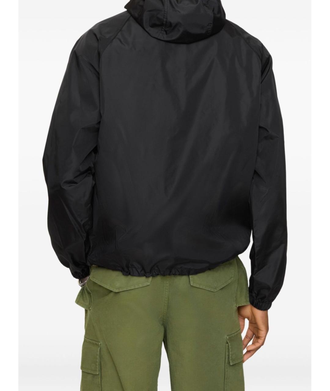 BURBERRY Черная полиамидовая куртка, фото 3