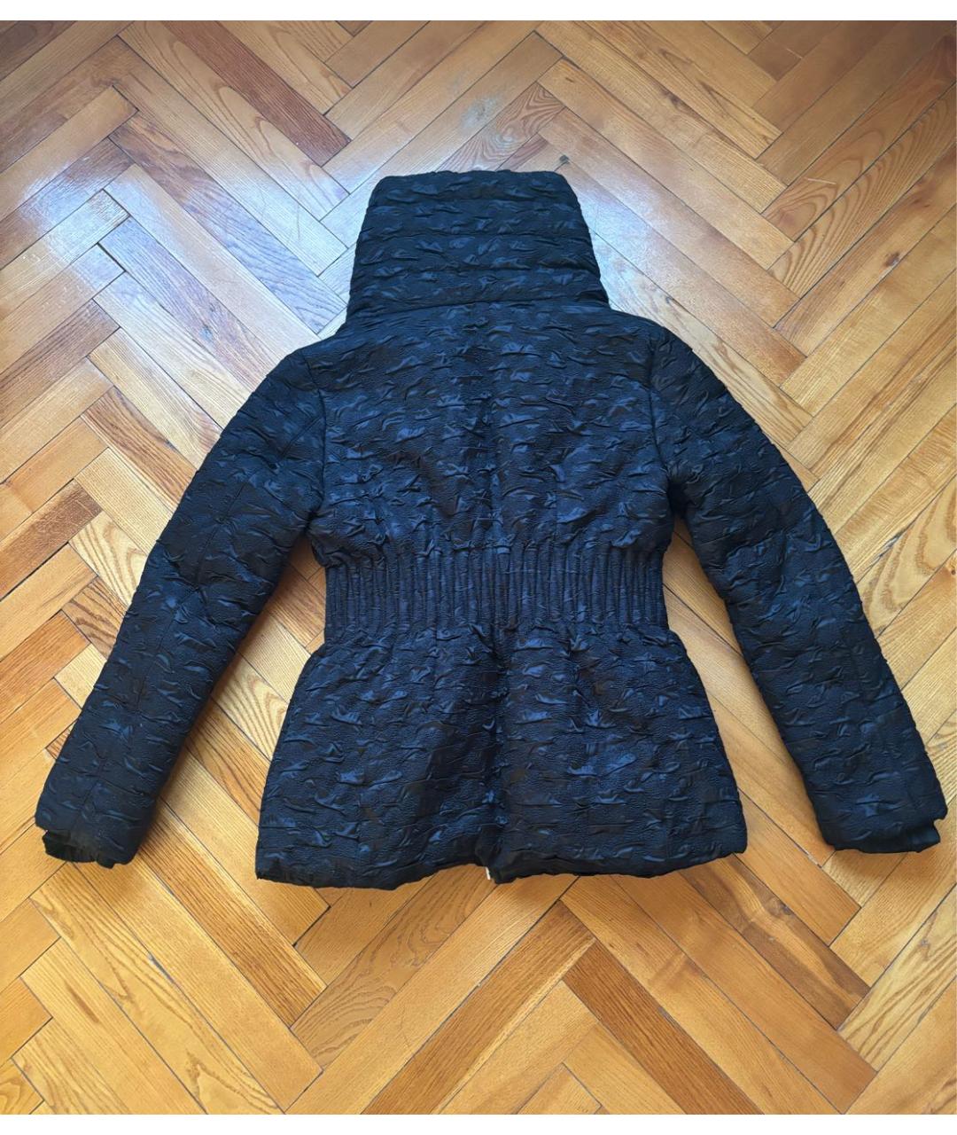 PRADA Черный полиамидовый пуховик, фото 2