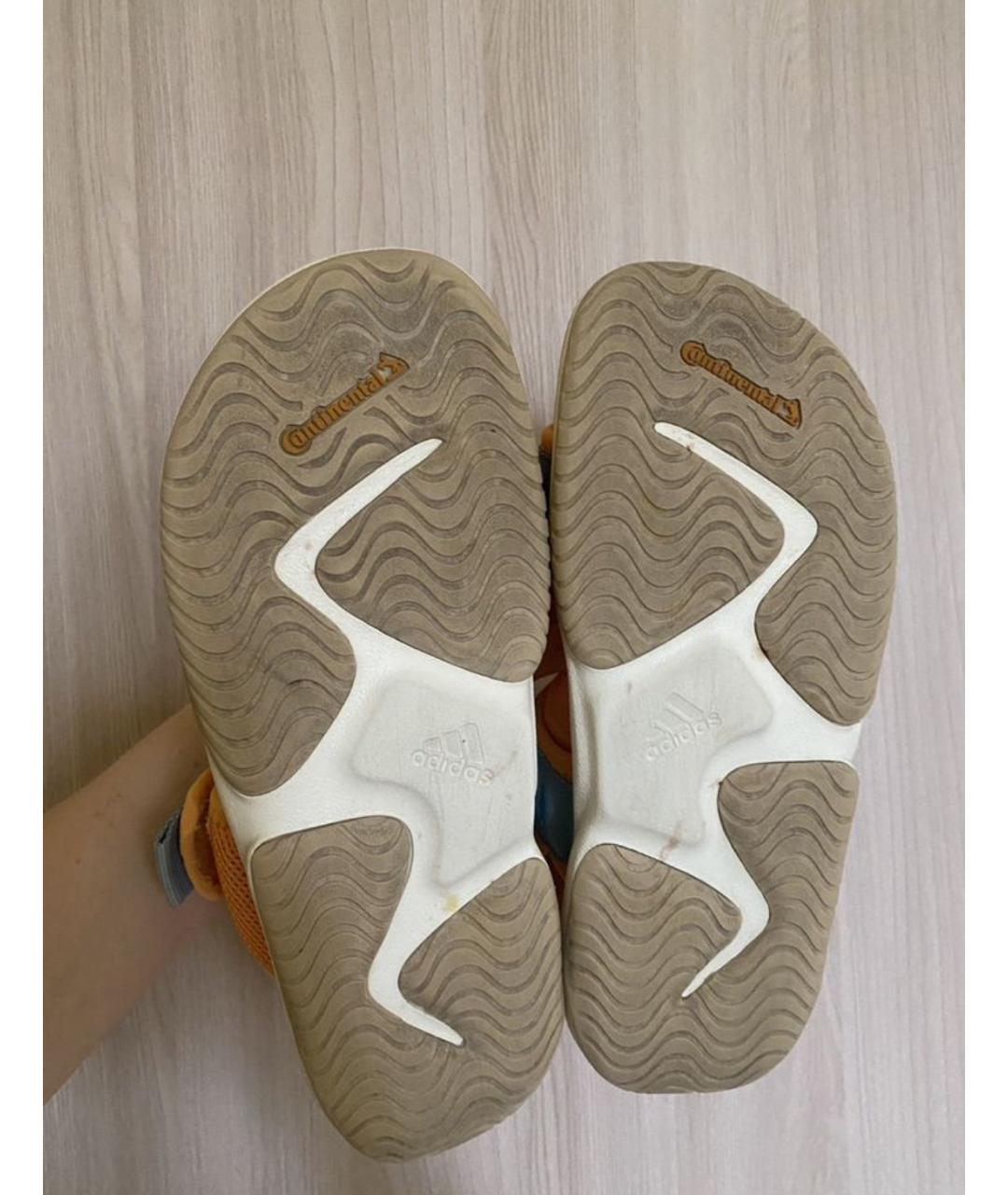 ADIDAS Мульти синтетические босоножки, фото 3