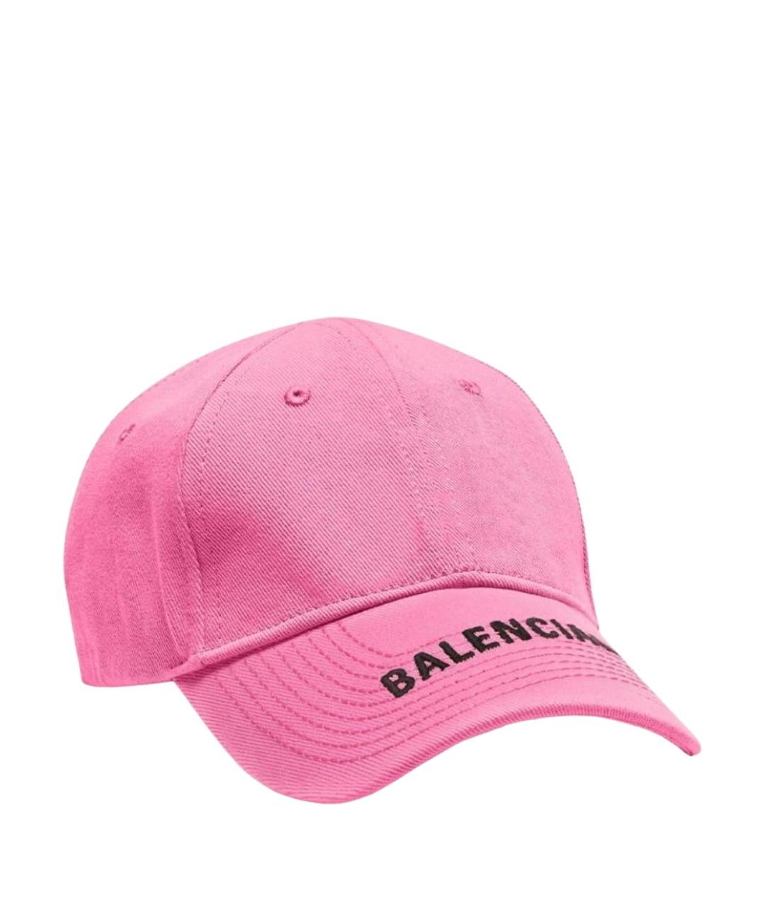 BALENCIAGA Розовая кепка, фото 1