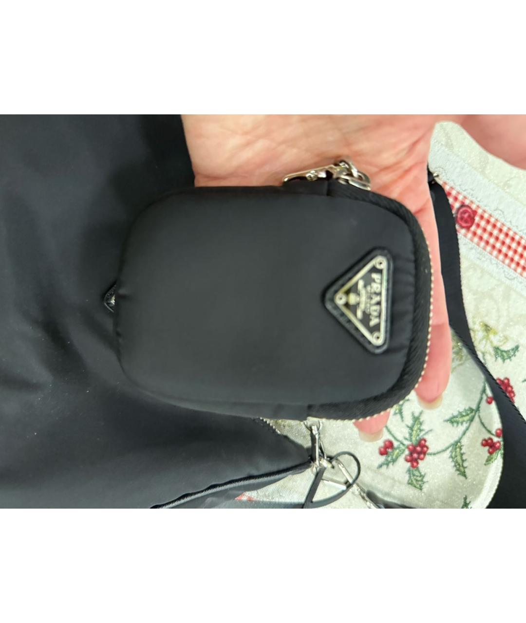 PRADA Черная сумка через плечо, фото 7