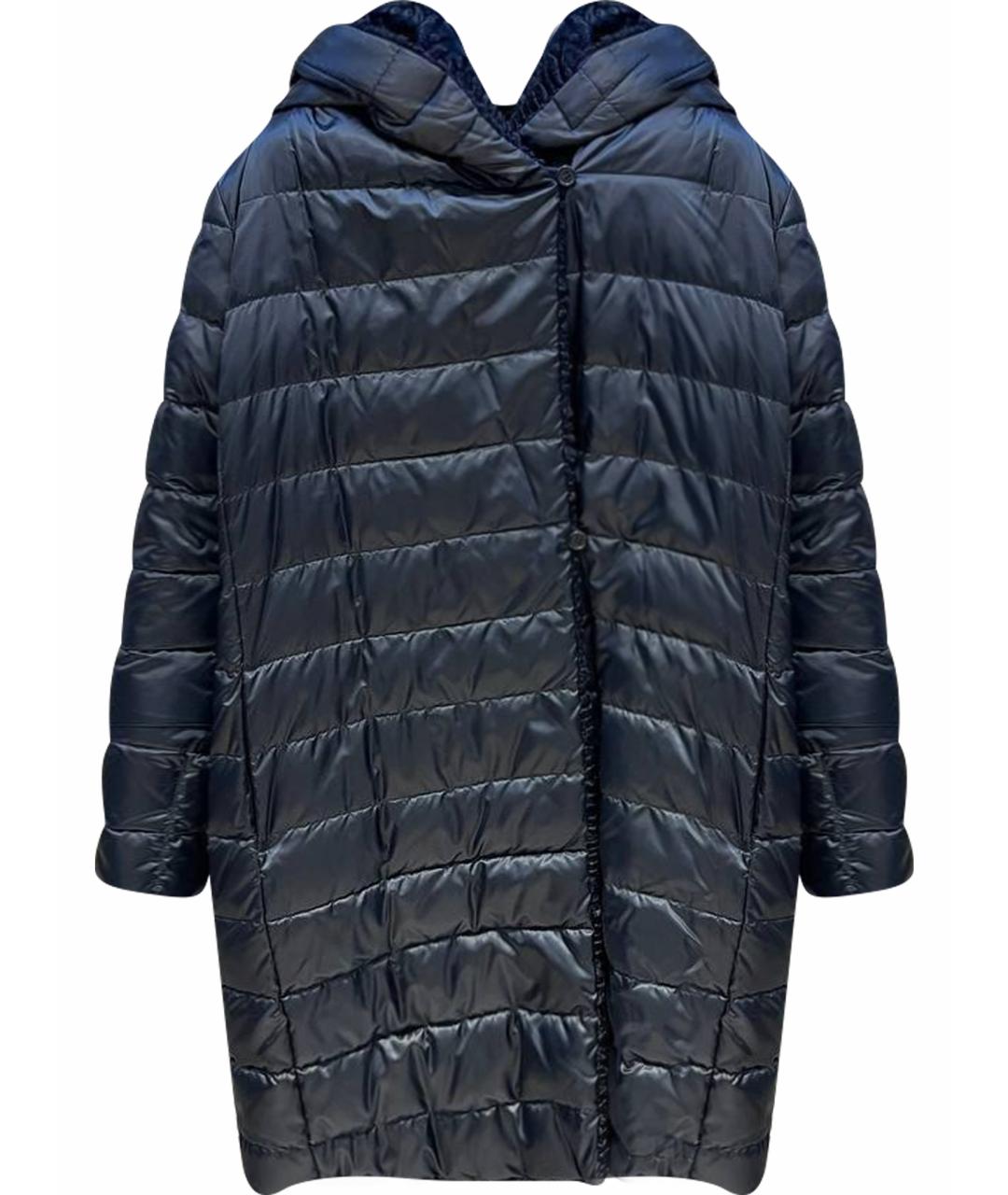 MAX MARA Черное полиамидовое пальто, фото 1