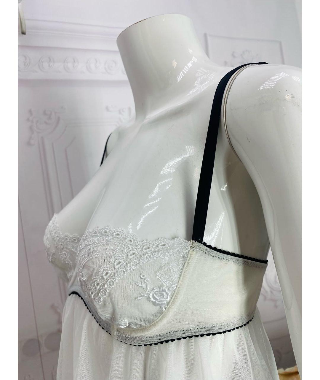 DOLCE&GABBANA Белая пижамы и сорочки, фото 8