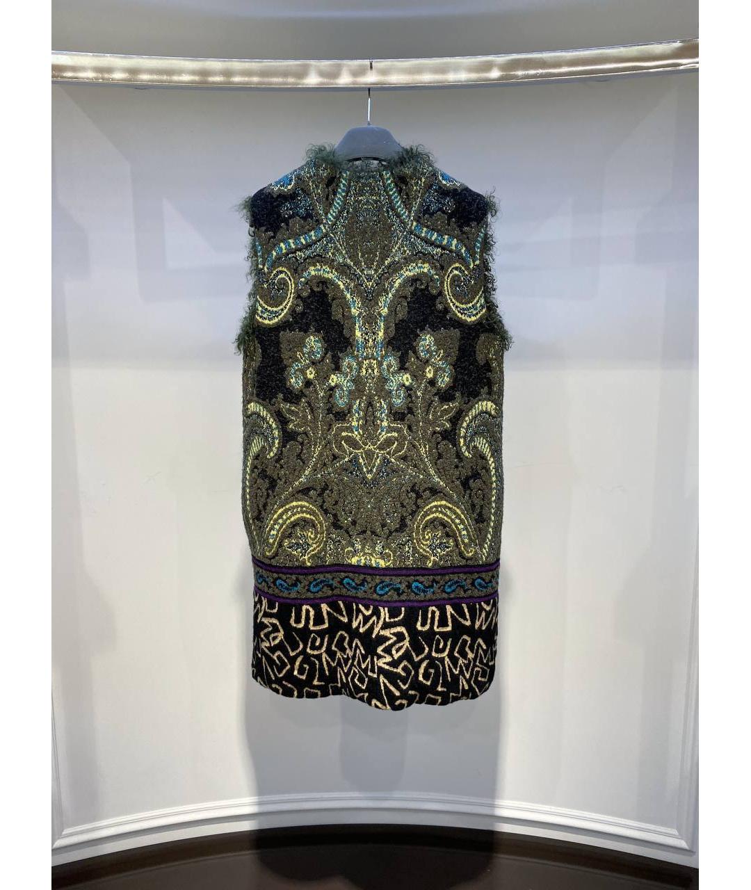 ETRO Мульти шерстяной жилет, фото 3