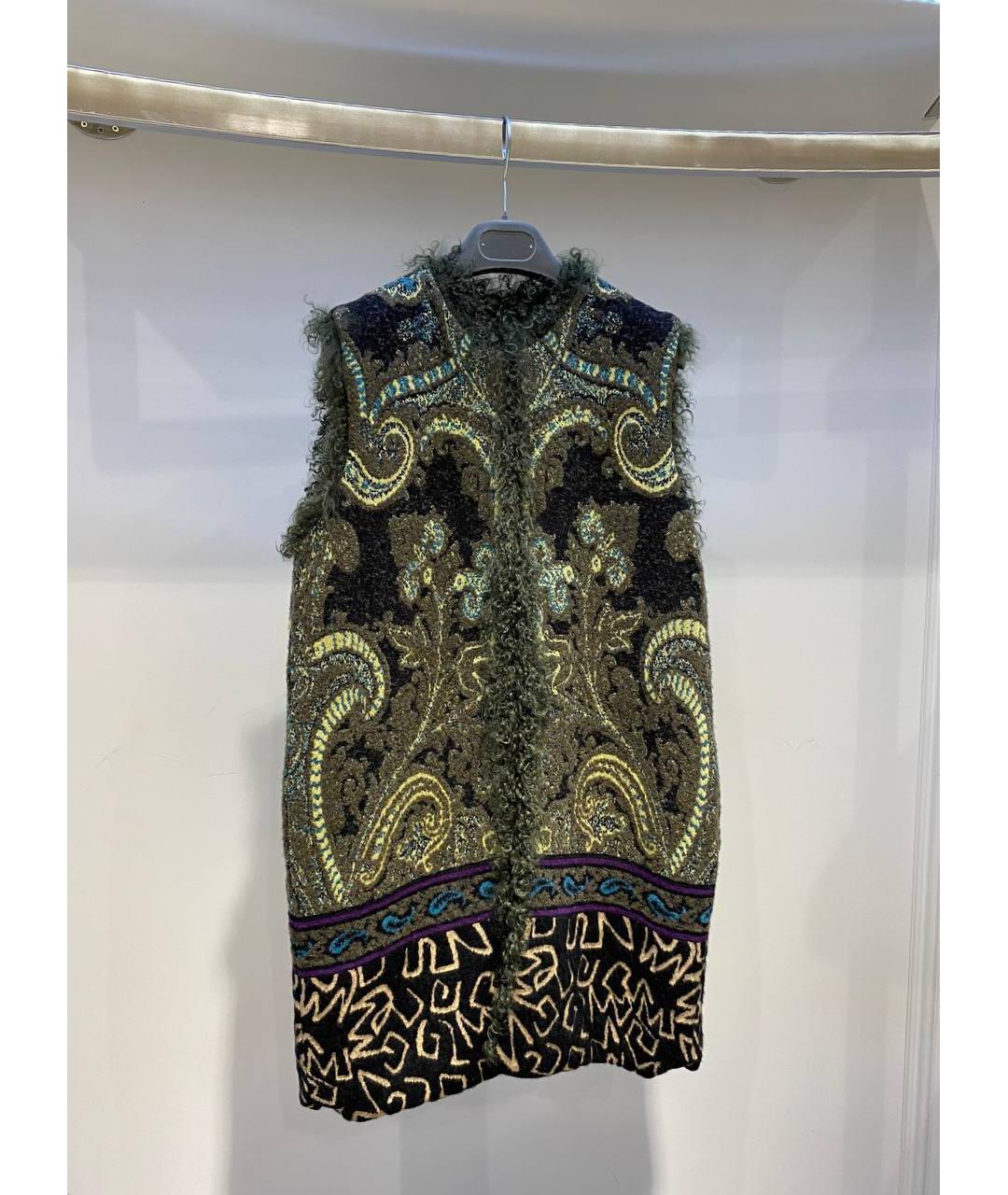 ETRO Мульти шерстяной жилет, фото 2