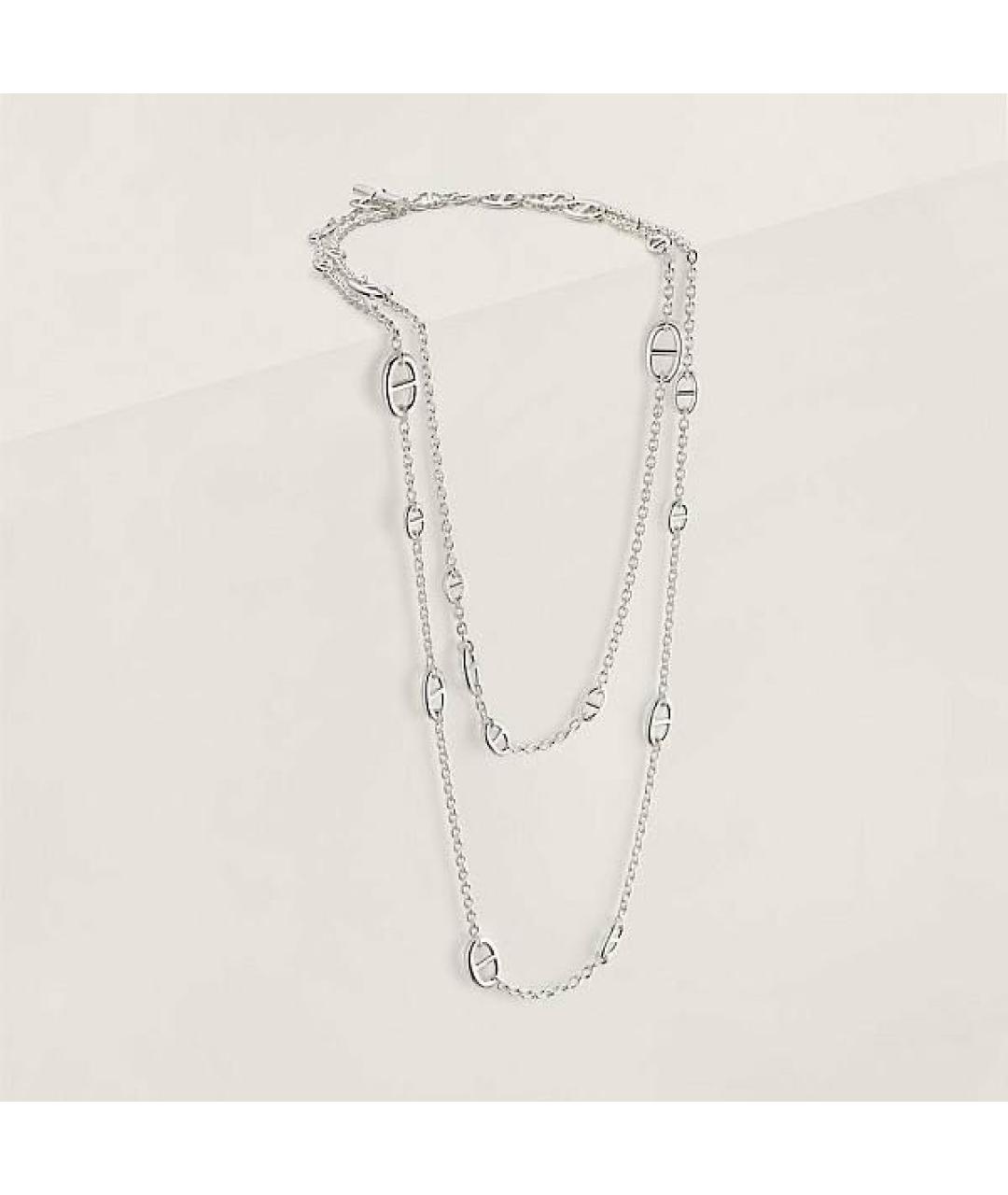 HERMES Серебряная серебряная цепочка, фото 4