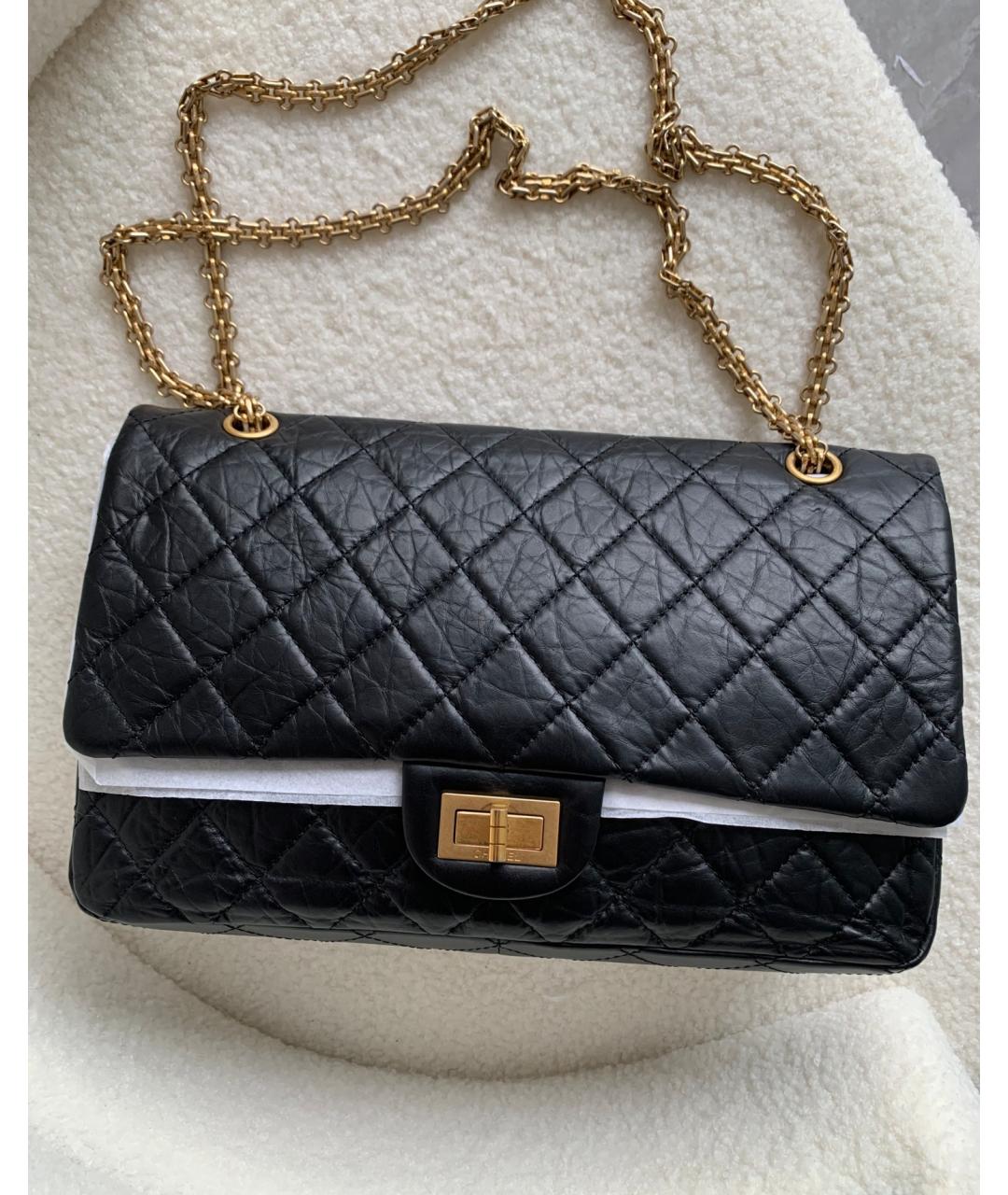CHANEL Черная кожаная сумка через плечо, фото 2