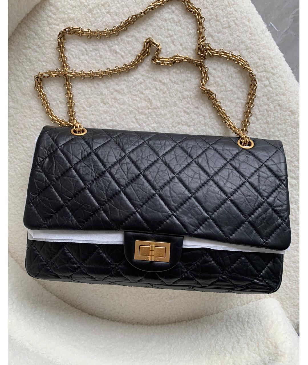 CHANEL Черная кожаная сумка через плечо, фото 10