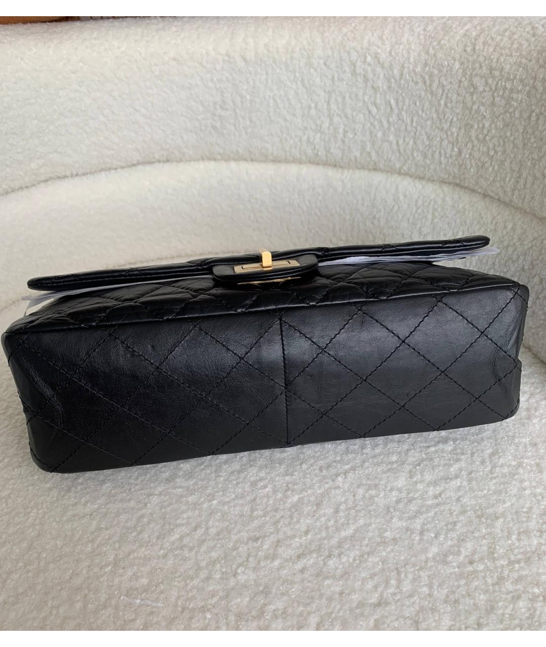 CHANEL Черная кожаная сумка через плечо, фото 5