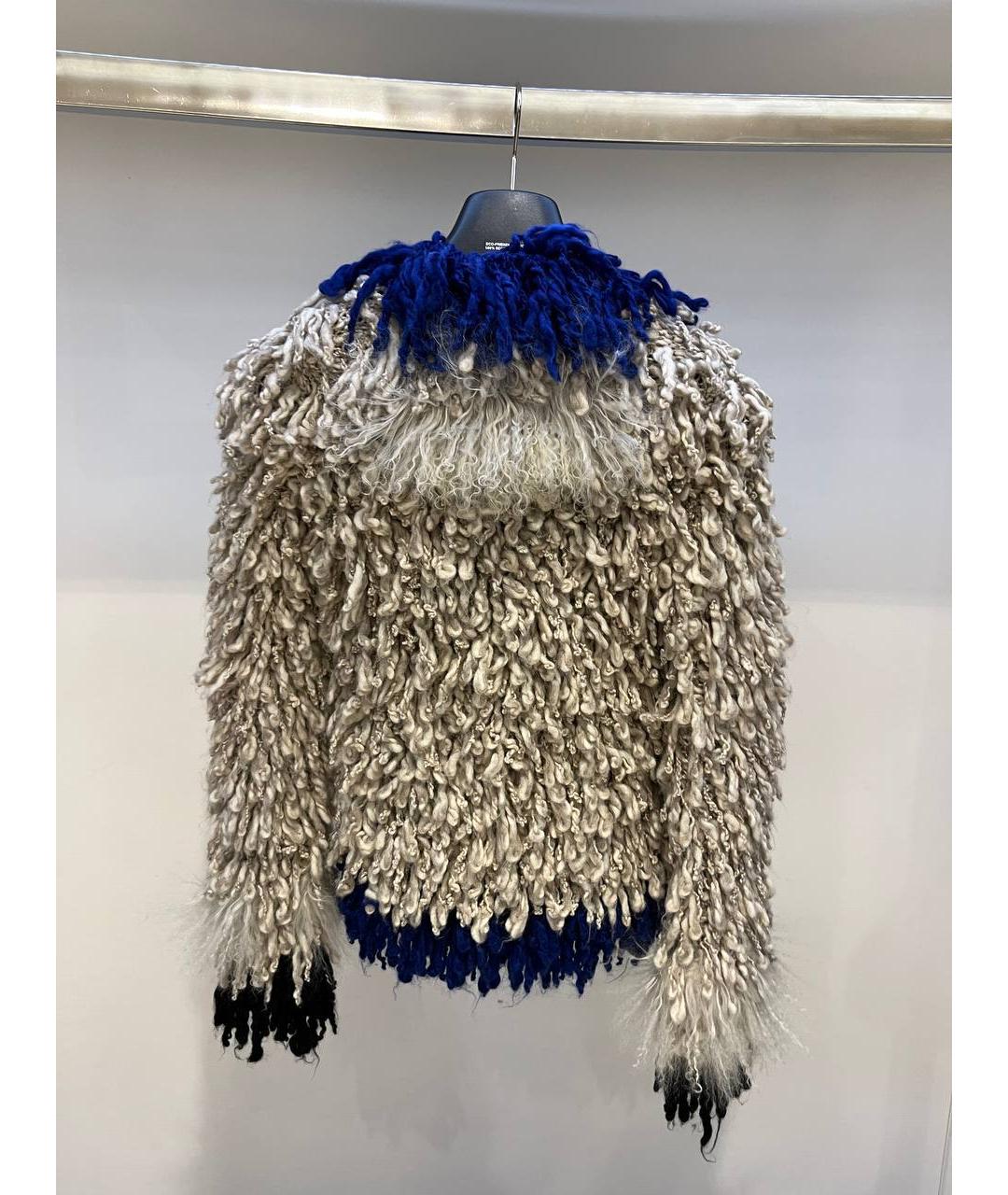 ETRO Мульти шерстяная шуба, фото 3