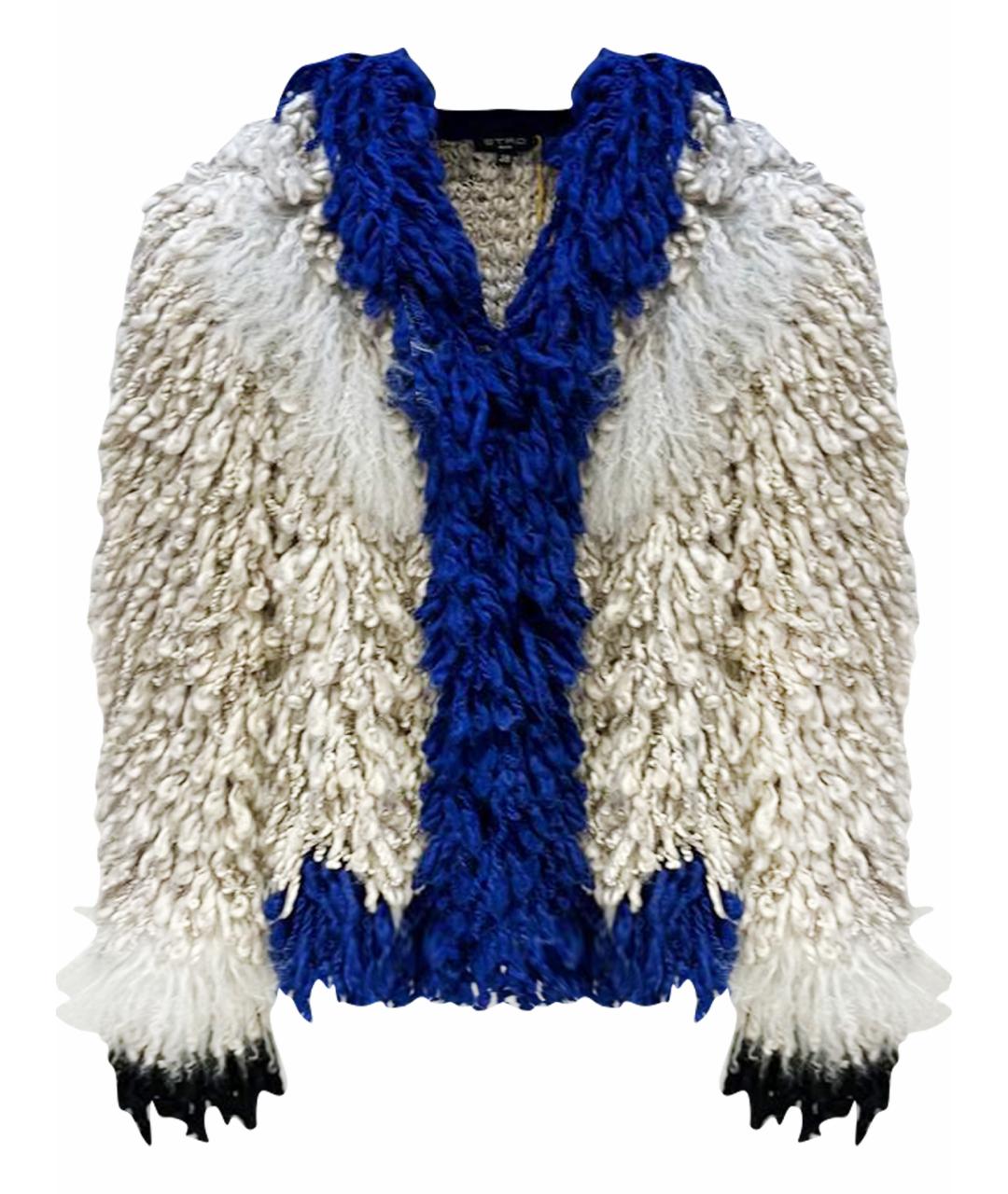 ETRO Мульти шерстяная шуба, фото 1