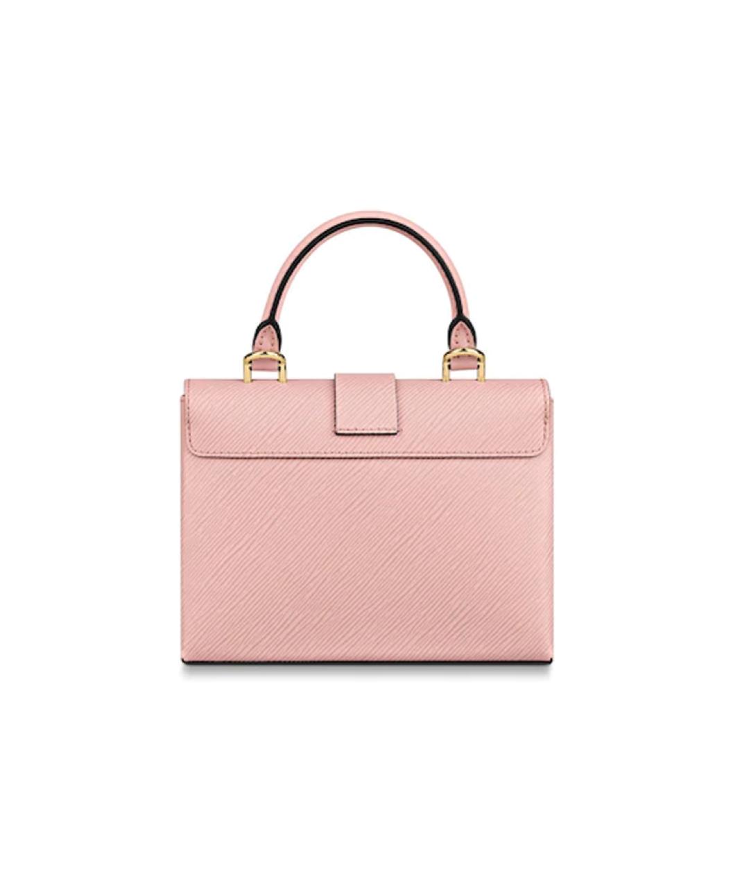 LOUIS VUITTON Розовая кожаная сумка через плечо, фото 2