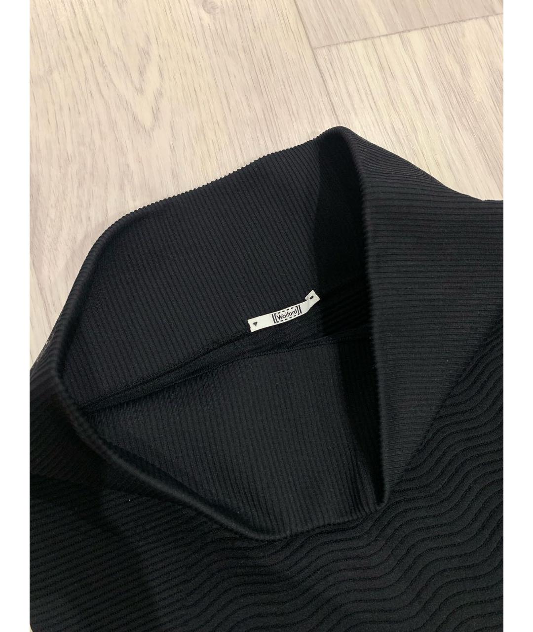 WOLFORD Черные полиамидовые леггинсы и велосипедки, фото 3