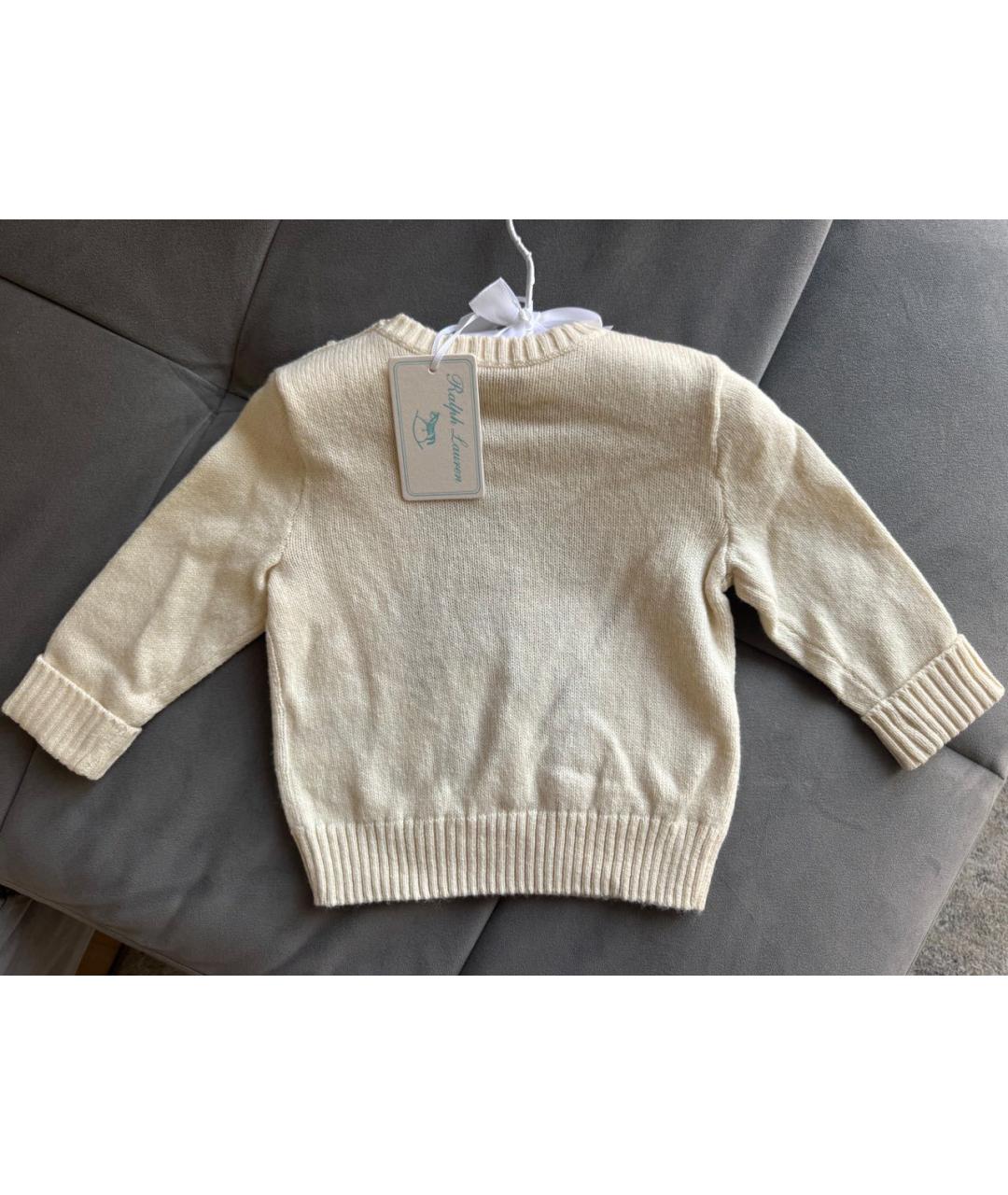 POLO RALPH LAUREN Белый хлопковый комплект, фото 3