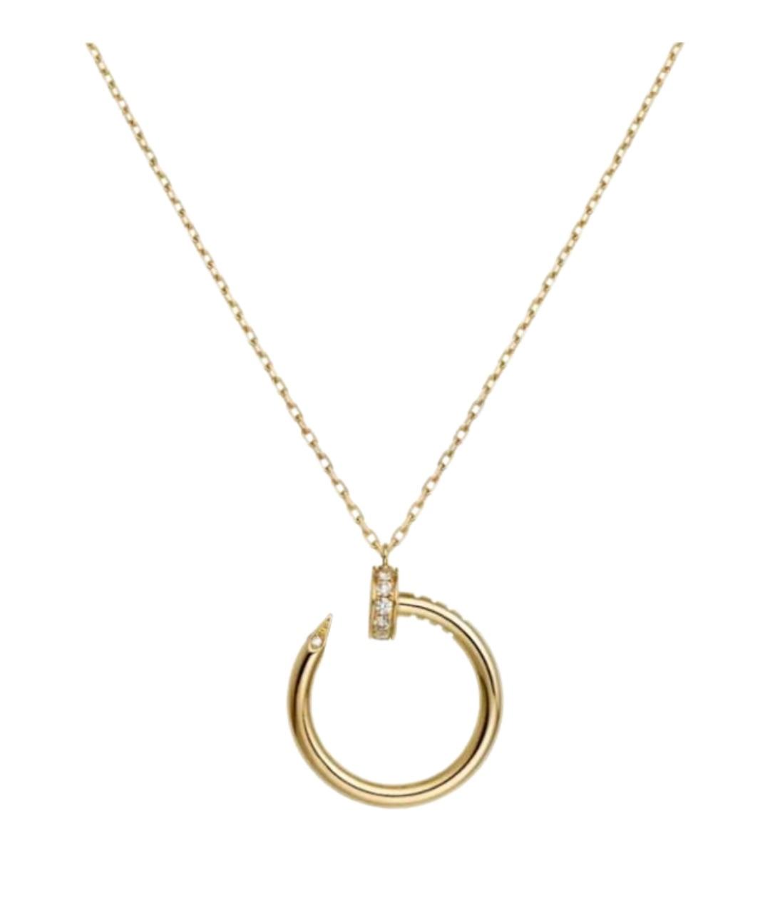 CARTIER Золотая подвеска из желтого золота, фото 1