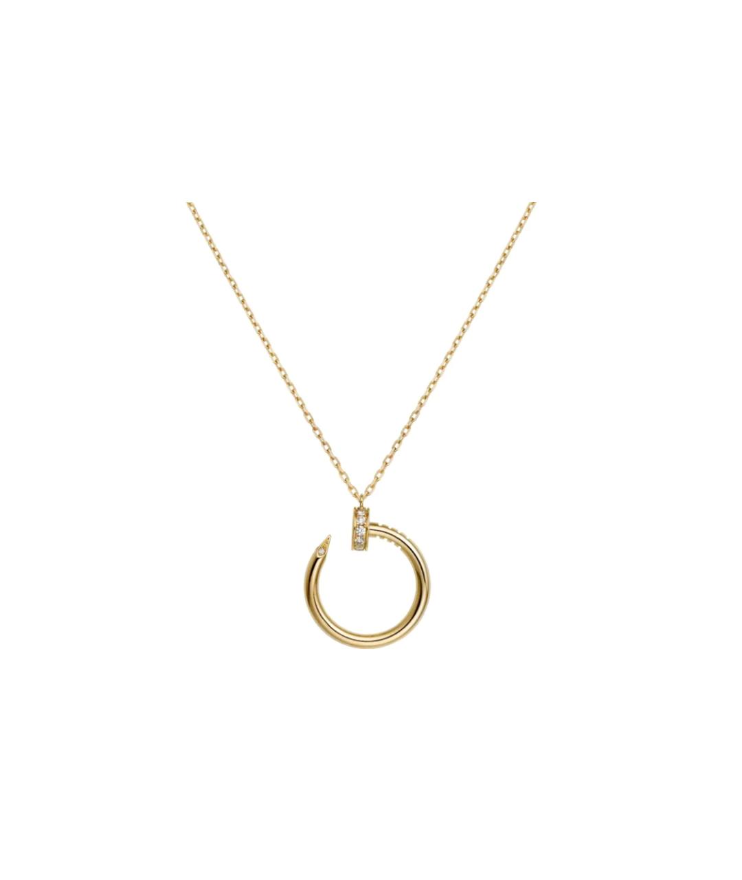 CARTIER Золотая подвеска из желтого золота, фото 3