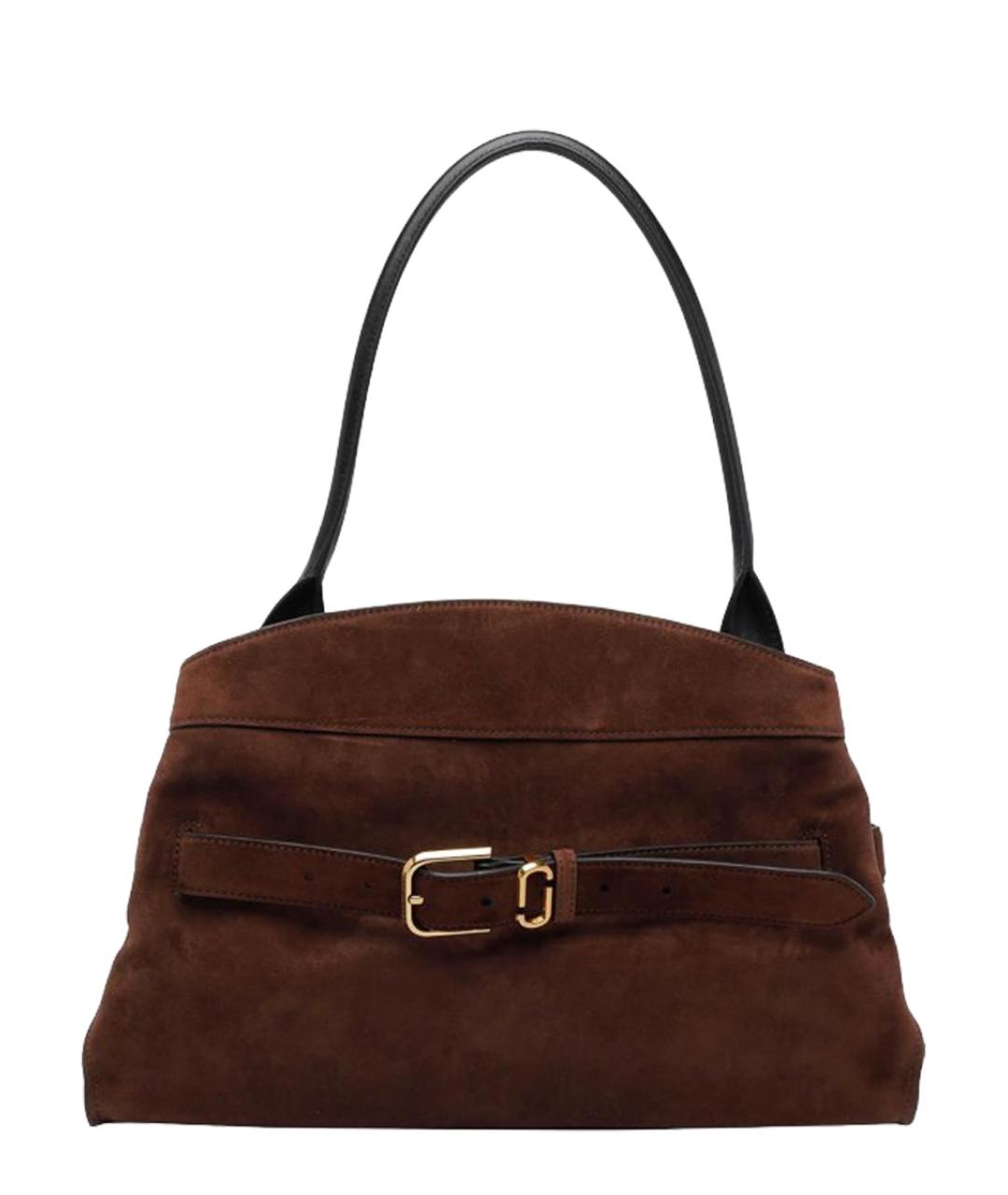 MARC JACOBS Коричневая кожаная сумка тоут, фото 1