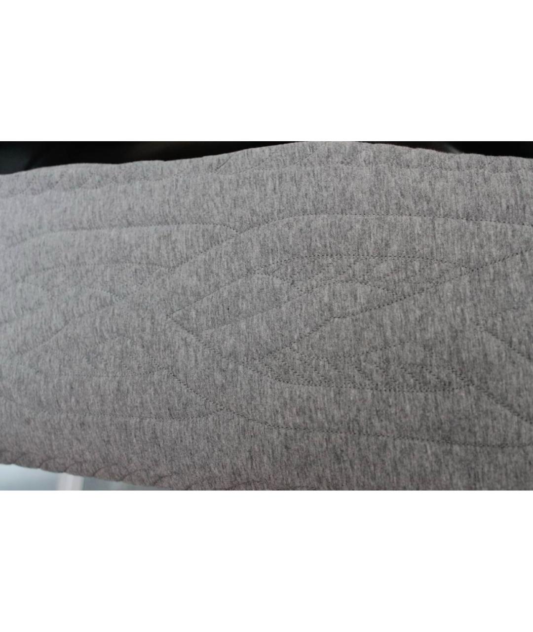 MM6 MAISON MARGIELA Серый хлопковый шарф, фото 2