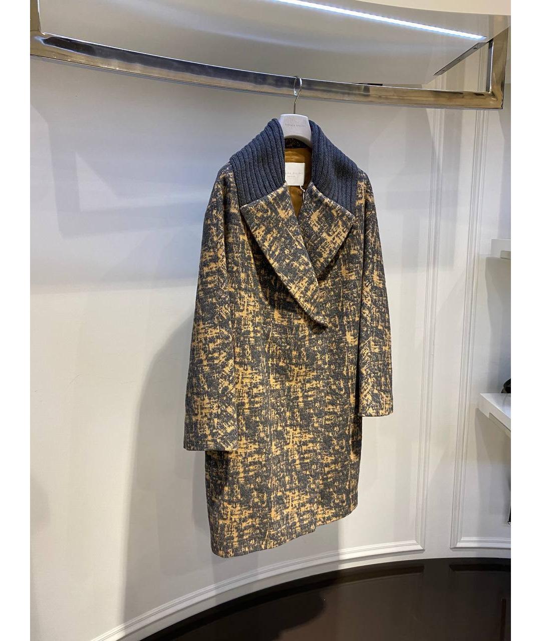 FABIANA FILIPPI Мульти шерстяное пальто, фото 2