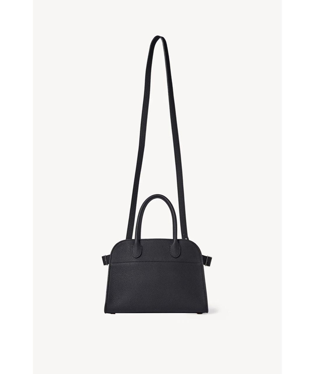 THE ROW Черная кожаная сумка тоут, фото 4