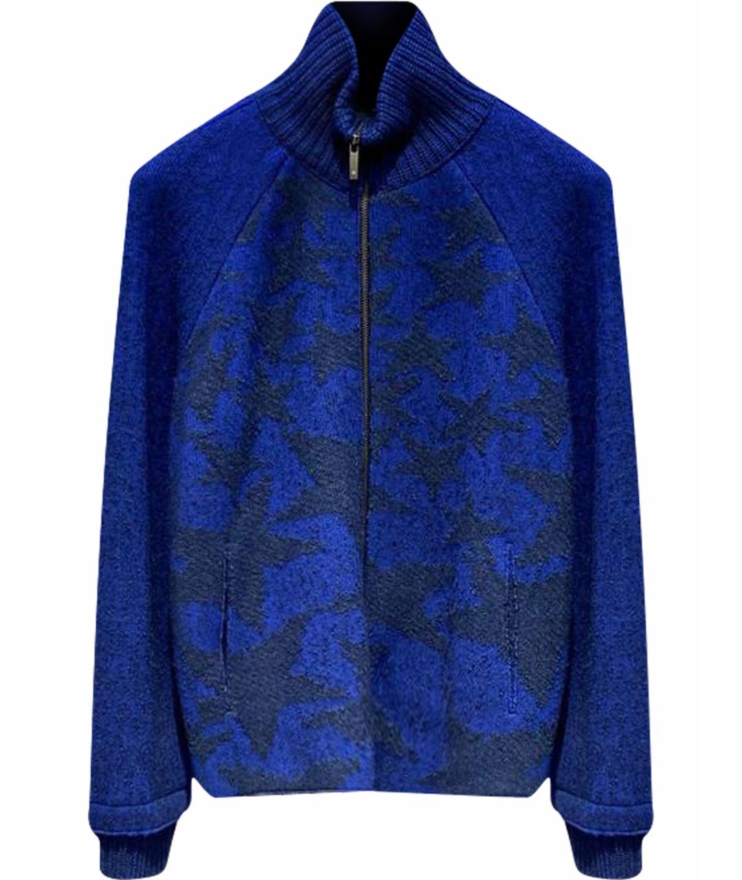 LORENA ANTONIAZZI Синяя шерстяная куртка, фото 1