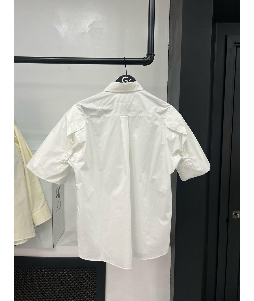 MAISON MARGIELA Белая хлопковая классическая рубашка, фото 3