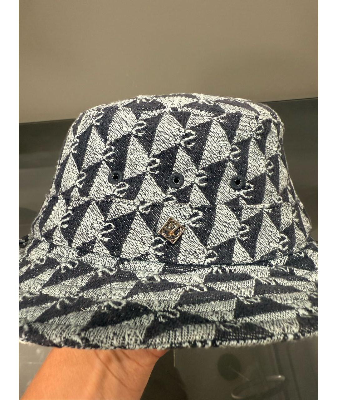 SANDRO Голубая хлопковая панама, фото 4