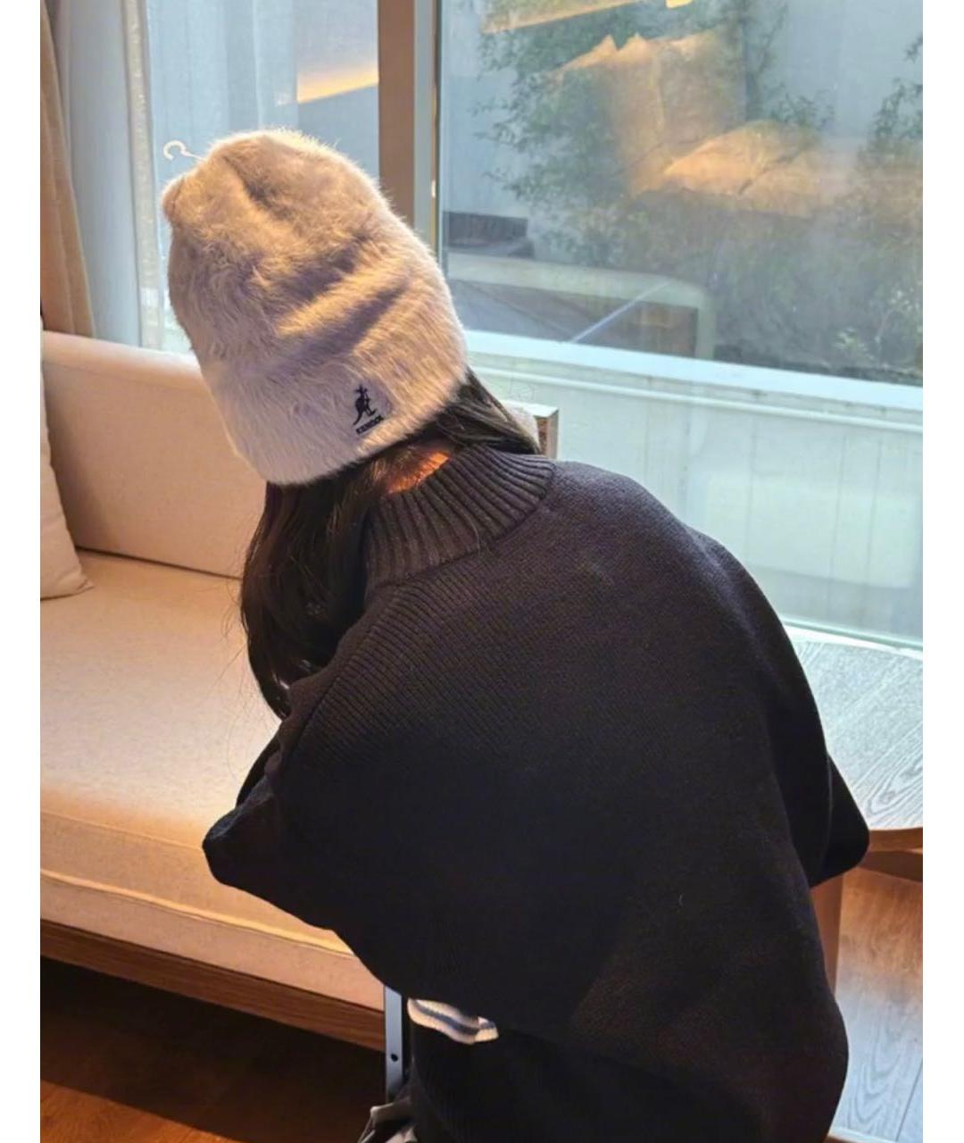 SUPREME Голубая шапка, фото 4