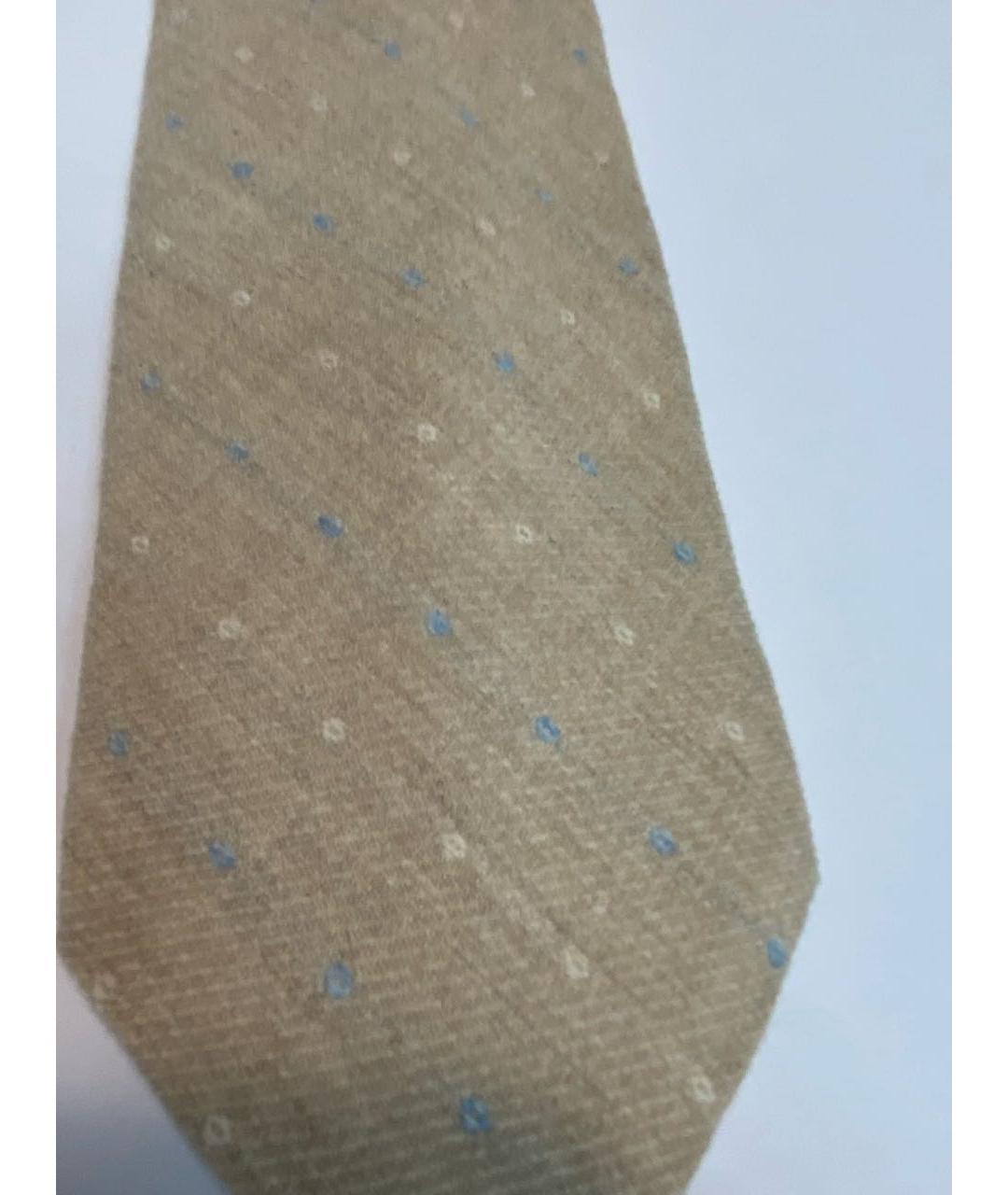 PAL ZILERI Бежевый галстук, фото 4