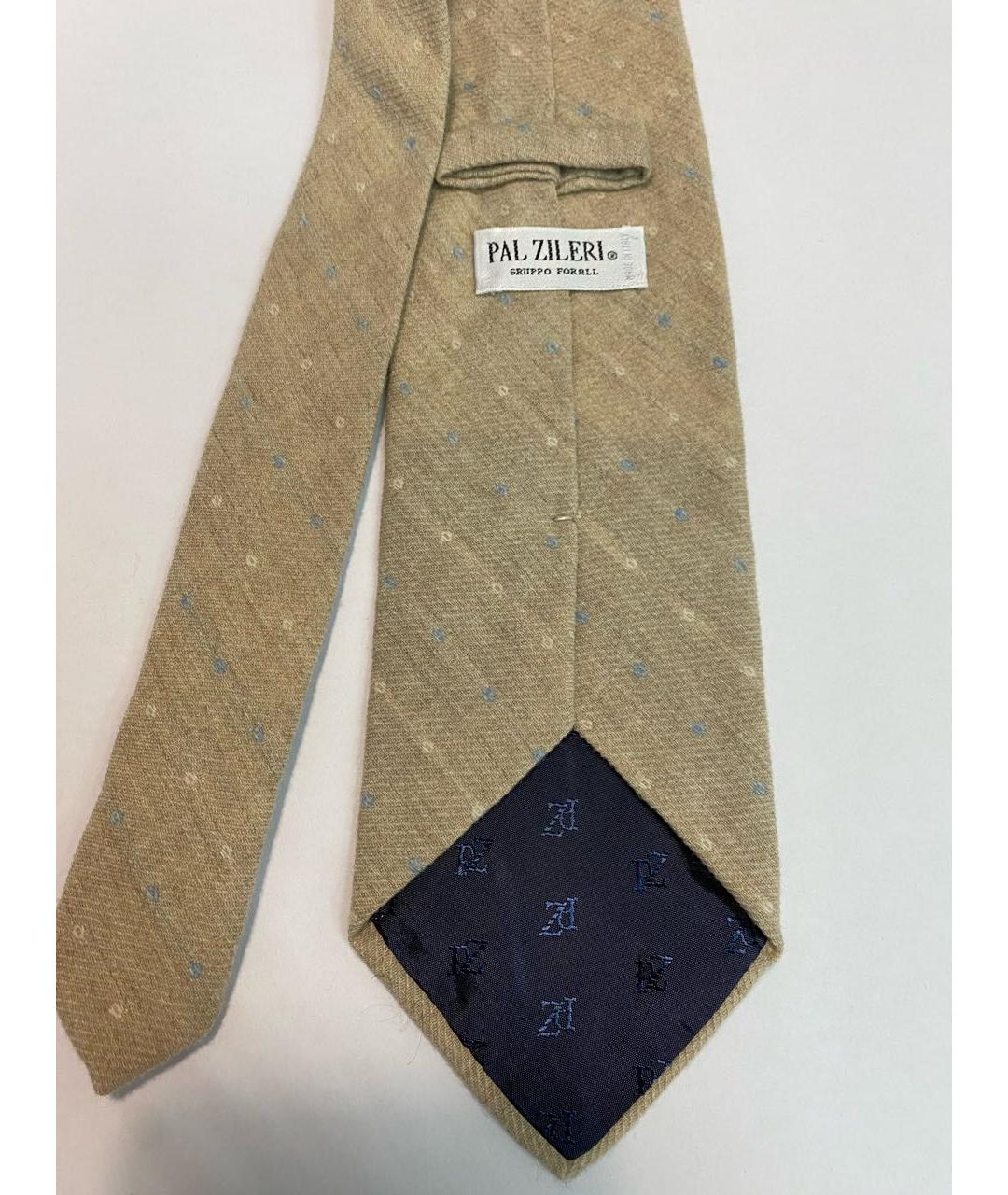 PAL ZILERI Бежевый галстук, фото 3