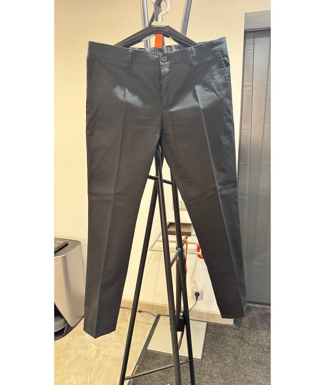 DOLCE&GABBANA Черные повседневные брюки, фото 5